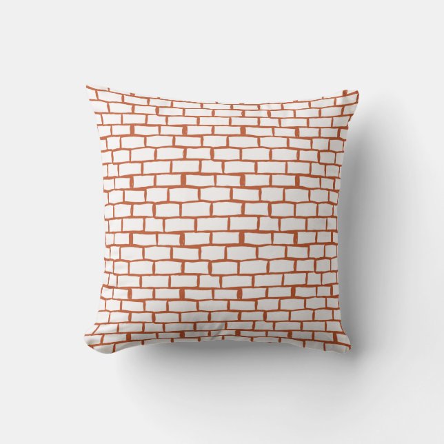 Coussin arrière - plan de texture de brique (Recto)