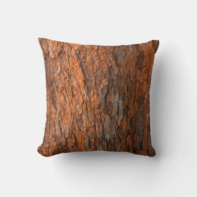 Coussin arrière - plan de texture de peau de bois Abstrait (Recto)