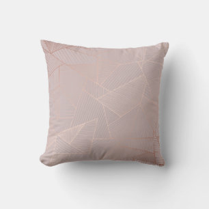 Coussin arrière - plan décoratif or rose, élégant.