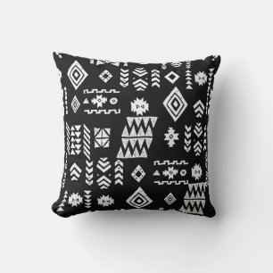 Coussin Arrière - plan ethnique tribal. Géomet primitif él