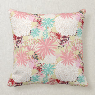 Coussin Arrière - plan floral 4