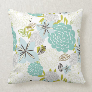 Coussin Arrière - plan floral 5