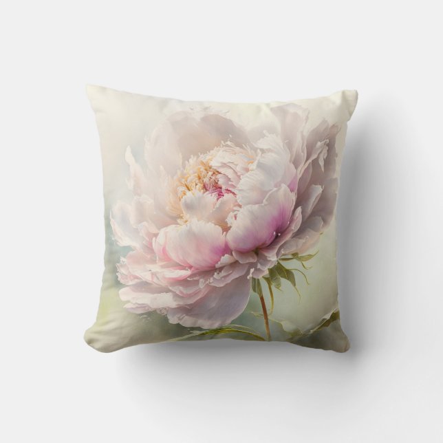 Coussin Arrière - plan floral. Fleur de printemps (Recto)