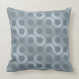 Coussin Arrière - plan gris abstrait d'écoulement