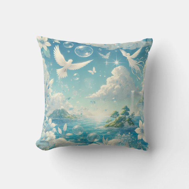 Coussin Arrière - plan Imaginaire (Recto)