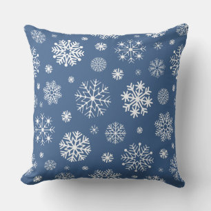 Coussin Arrière - plan Minimaliste Des Flèches De Neige Bl