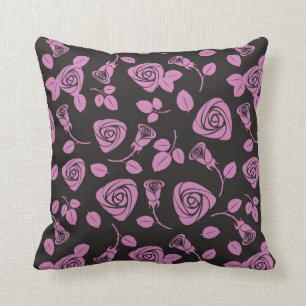 Coussin Arrière - plan rose floral