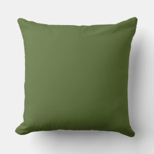 Coussin Arrière - plan vert olive foncé