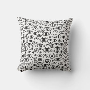 Coussin arrière - plan vintage dessiné à la main sans cout