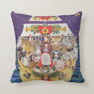 Coussin Arrivée de Noël