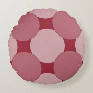 Coussin arrondi - Cercles en calque