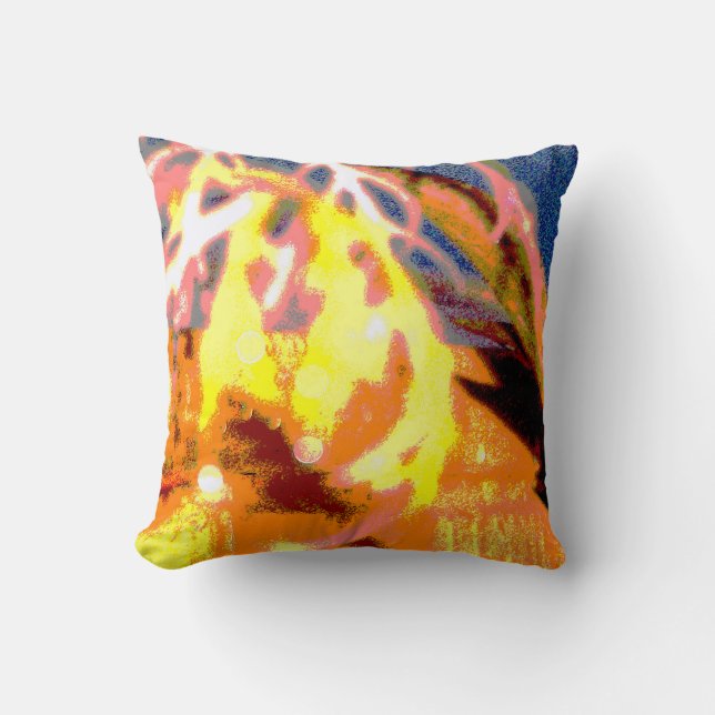 Coussin Arrosage Abstrait (Recto)