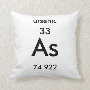 Coussin arsenical du tableau périodique 33