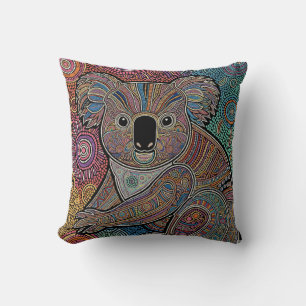 COUSSIN ART ABORIGÈNE DE KOALA