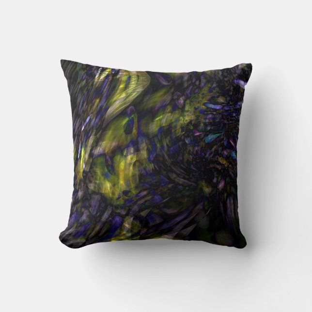 Coussin Art Abstrait Couleur moderne éclaboussure Artistiq (Recto)
