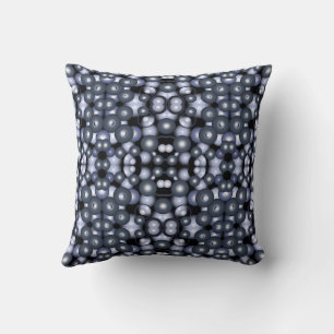 Coussin Art abstrait orbital à cercle concentrique mondial