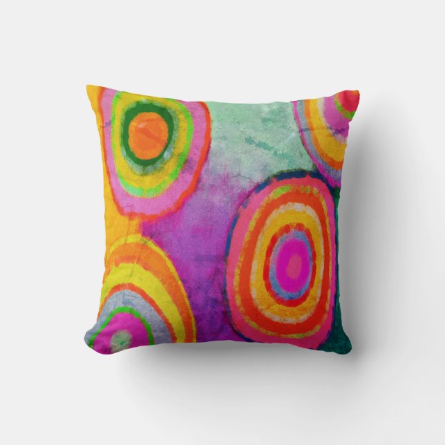Coussin Art Abstrait original (Recto)