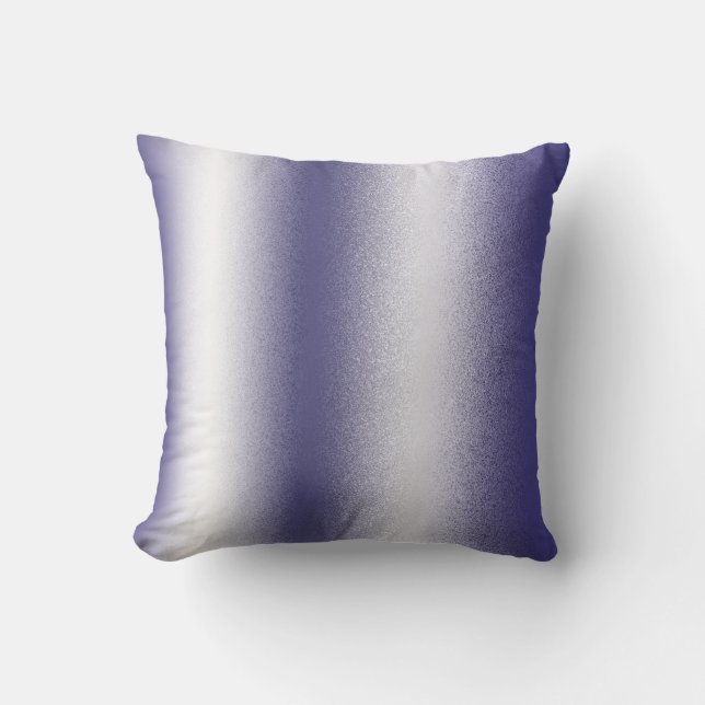 Coussin Art Abstrait Pastel Lavender violet blanc (Recto)