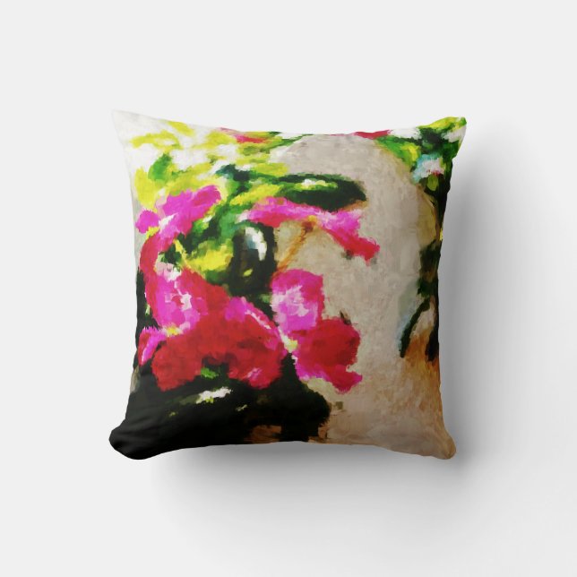 Coussin Art Abstrait | Peinture Abstraite (Recto)