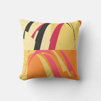 Coussin Art Abstrait rétro #4