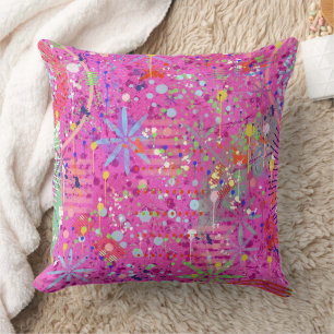 Coussin Art abstrait : Rêves d'été