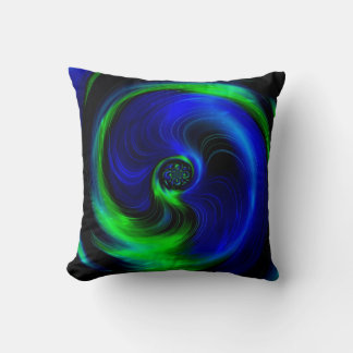 Coussin Art Abstrait spirale colorée 14