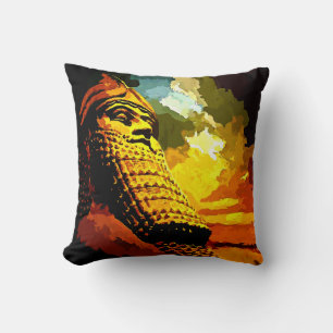 Coussin Art assyrien