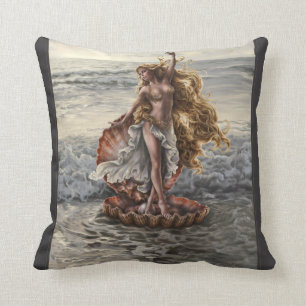 Coussin Art d'Aphrodite par Lindsay Archer sur l'Américai