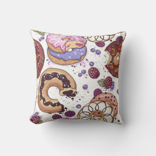 Coussin Art de beignet