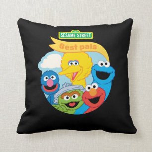 Coussin Art de caractère de rue Sésame