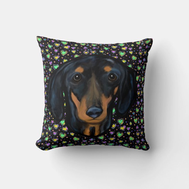 Coussin Art de cœur de DOXIE (Recto)