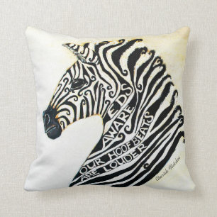 Coussin Art de conscience de syndrome d'Ehlers Danlos
