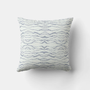 Coussin Art de grattage de gomme Zèbre Gris Nuageux