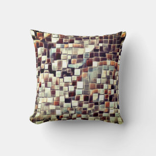 Coussin Art de la bulle de mosaïque / Recoleta /