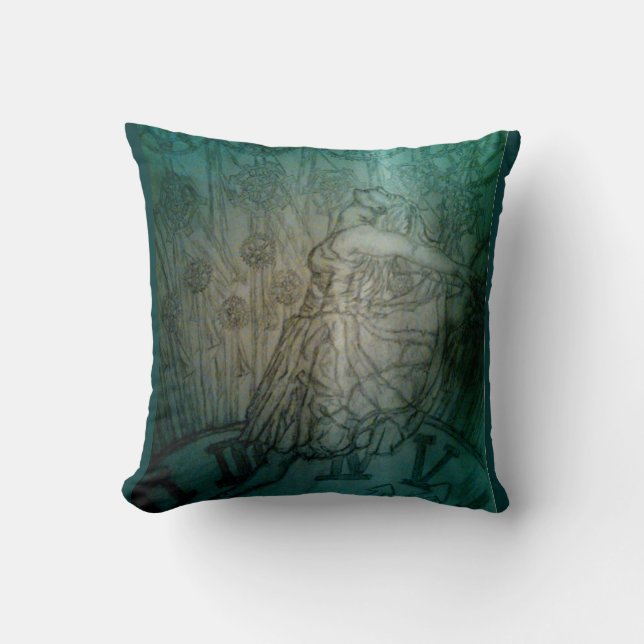 Coussin art de la danse intemporelle par bouckett (Recto)