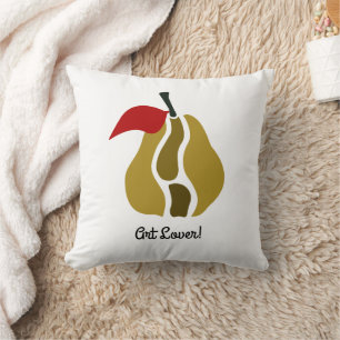 Coussin Art de la division de la poire