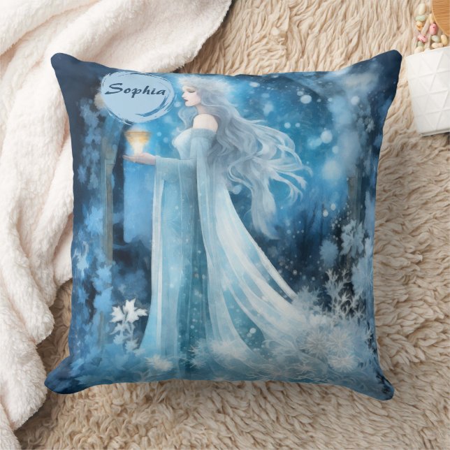 Coussin Art de l'Imaginaire de la Reine des neiges - Déess (Couverture)