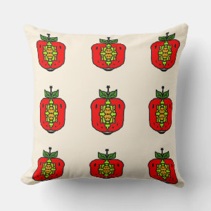 Coussin Art de mandala floral