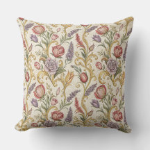 Art de motif floral orné vintage français