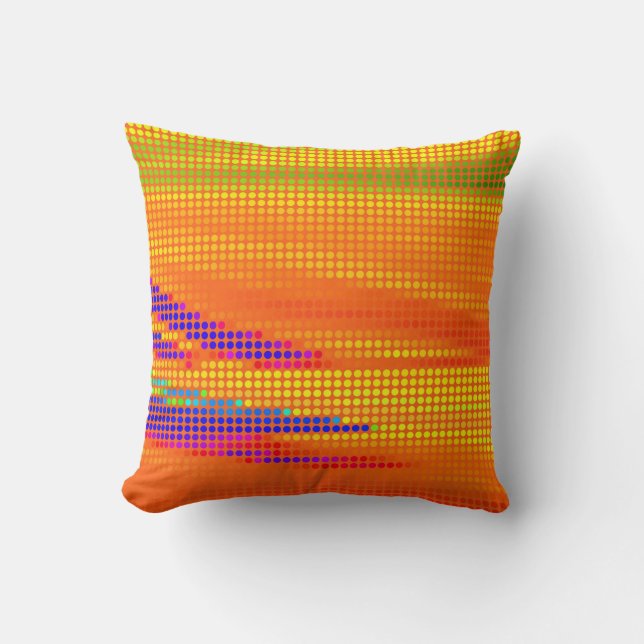 COUSSIN ART DE POINTS DE COULEUR RETRO (Recto)