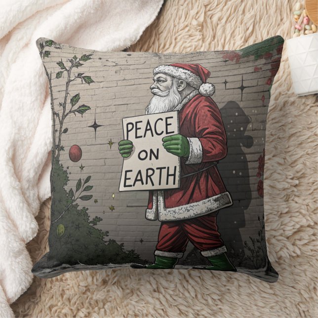 Coussin Art de rue au design moderne (Couverture)