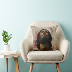 Coussin Art de rue moderne Jésus