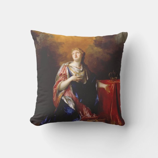 Coussin Art de Sainte Marguerite d'Écosse (Recto)