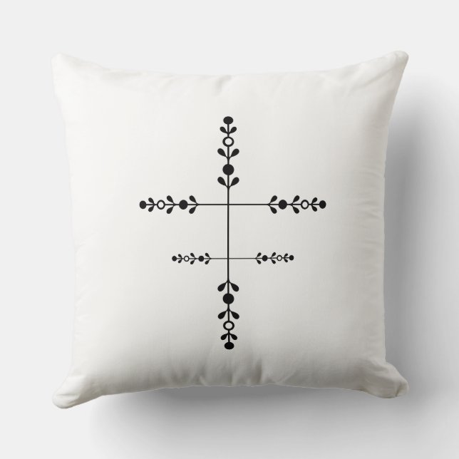 Coussin Art de soleil positif – Soleil brillant heureux et (Verso)
