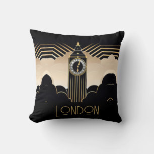 Coussin Art déco Big Ben