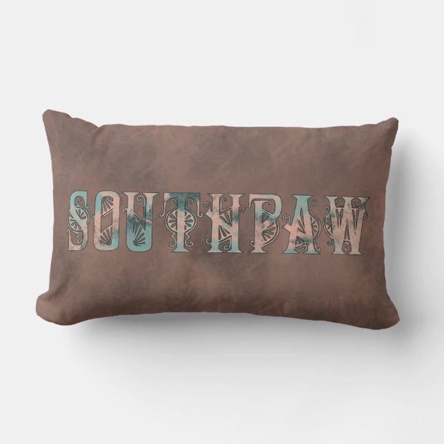 Coussin Art déco Southpaw Lumbar (Recto)