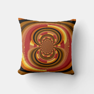 Coussin Art Décoratif Floral Rétro