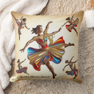 Coussin "Art du mouvement de danse"