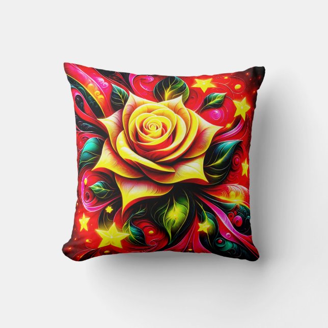 Coussin Art floral (Recto)