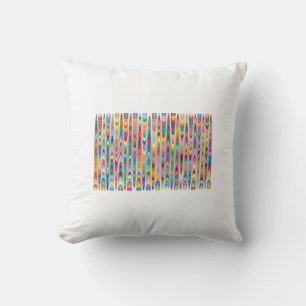 Coussin art géométrique abstrait